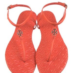 Tory Burch Vibrant Red Sandals